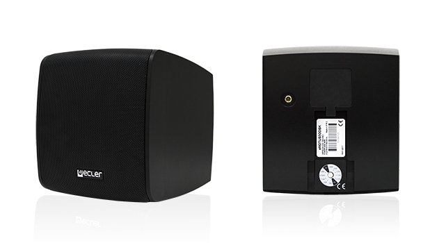 Ecler eMOTUS5ODBK Outdoor Loudspeaker Cabinet Still Life lr